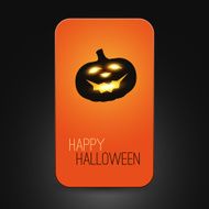 Halloween Greeting Card Design Template