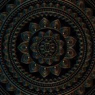 Gold mandala N9