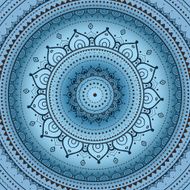Silver mandala N23