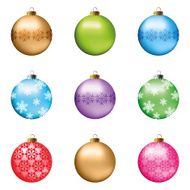 Christmas balls set N4