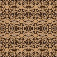 Vector thai floral decorative ornament EPS illustration N3