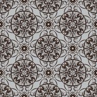 Vector thai floral decorative ornament EPS illustration N6