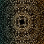 Gold mandala N14