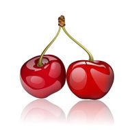 fresh ripe cherry