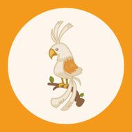bird cartoon theme elements vector eps N15