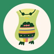 owl cartoon theme elements vector eps N18
