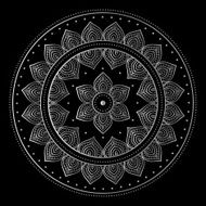 Silver mandala N30