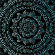 Silver mandala N32