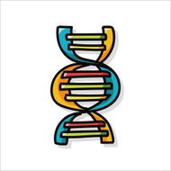DNA color doodle N2