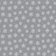Seamless Snowflake Pattern N10