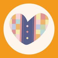love heart cartoon elements vector eps N23