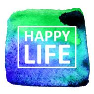 Vector watercolor N103