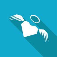 Vector flat icon N8