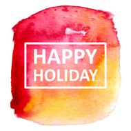 Vector watercolor N109