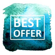 Vector watercolor N112