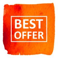 Vector watercolor N152