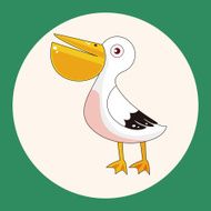 bird cartoon theme elements vector eps N19