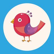 bird cartoon theme elements vector eps N20