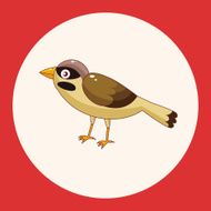 bird cartoon theme elements vector eps N21