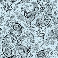 Elegant Hand drawn Paisley pattern N3