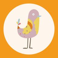 bird cartoon theme elements vector eps N25