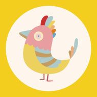 bird cartoon theme elements vector eps N27