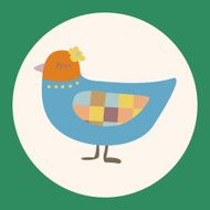 bird cartoon theme elements vector eps N28