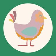 bird cartoon theme elements vector eps N31