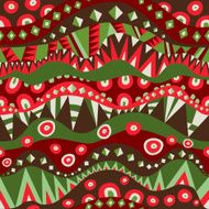 Bright Tribal Seamless Pattern