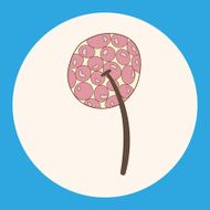 flower theme elements vector eps N39