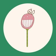 flower theme elements vector eps N42