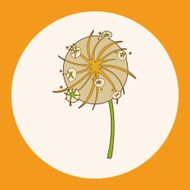 flower theme elements vector eps N46