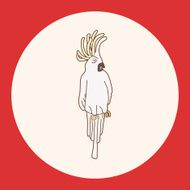 bird cartoon theme elements vector eps N41