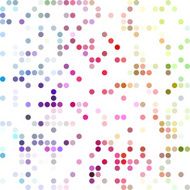 Colorful Random Dots Background Creative Design Templates N2