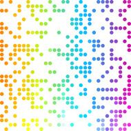 Colorful Random Dots Background Creative Design Templates N3