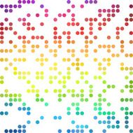 Colorful Random Dots Background Creative Design Templates N5