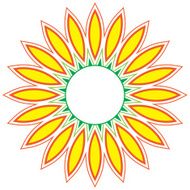 beautiful vector circular background N2