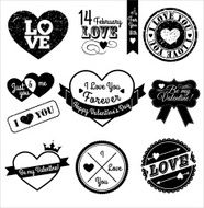Love medals set