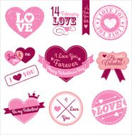 Love medals set N2