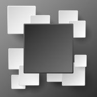 Paper square banners N4