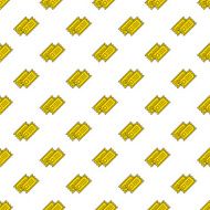 Vector yellow cinema tickets seamless pattern N2