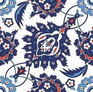 Arabesque seamless pattern N77