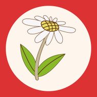 flower theme elements vector eps N52