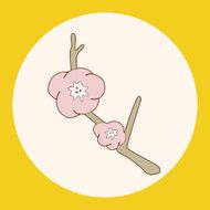 flower theme elements vector eps N54
