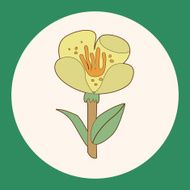 flower theme elements vector eps N58
