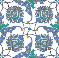 Arabesque seamless pattern N78