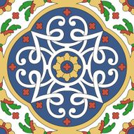 Arabesque seamless pattern N79