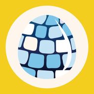 easter painting egg theme elements vector eps N7