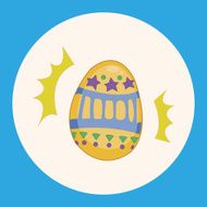 easter painting egg theme elements vector eps N16