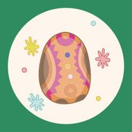 easter painting egg theme elements vector eps N18